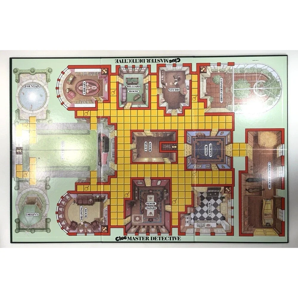 Clue Master Detective Classic Detective Winning Moves 2021 Board Game Complete